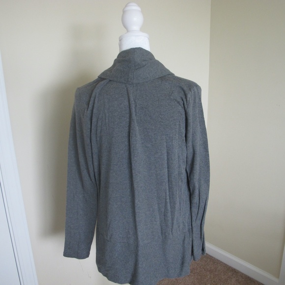 Express Women's Grey Open Front Cardigan Size S GUC - Picture 3 of 3